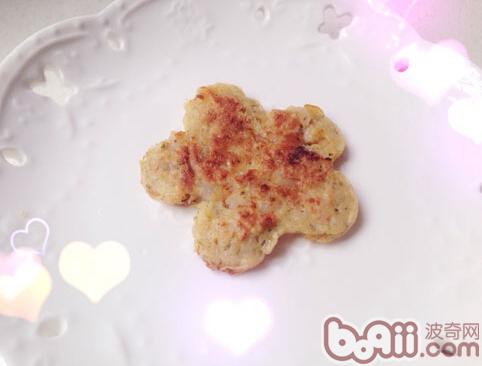 自制貓零食：海苔鮮蝦餅