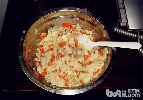 自制狗狗雞腿土豆飯