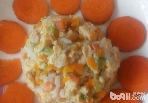 菜丁雞蛋飯