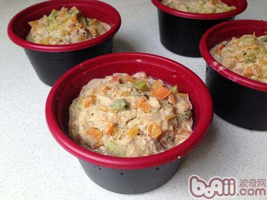 夏季給貓咪補水——自制時蔬雞豬貓飯圖8