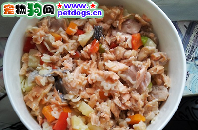 自制狗狗食物意大利面方法！